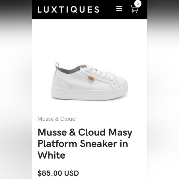Musse & Cloud Leather Sneaker - Picture 2 of 7